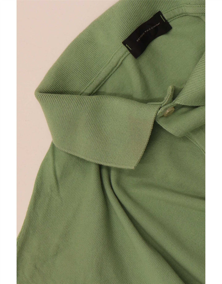 Sergio Tacchini Polo à manches longues pour homme 2XL Vert