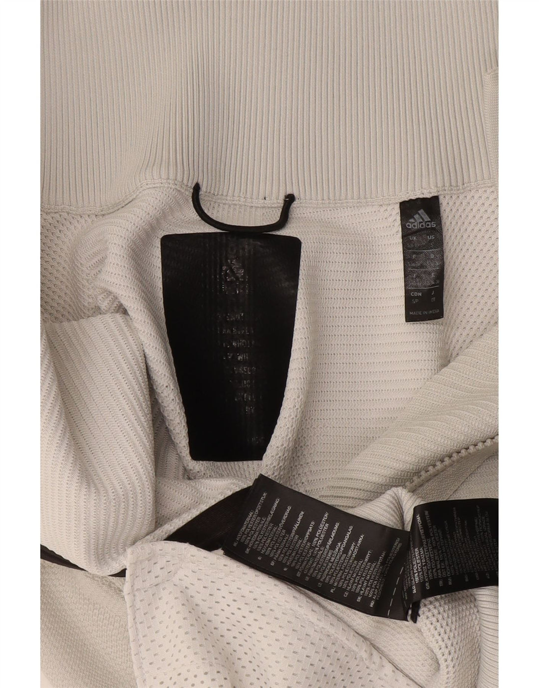 Adidas Veste de survêtement graphique pour femme UK 8/10 Petit Blanc Polyester