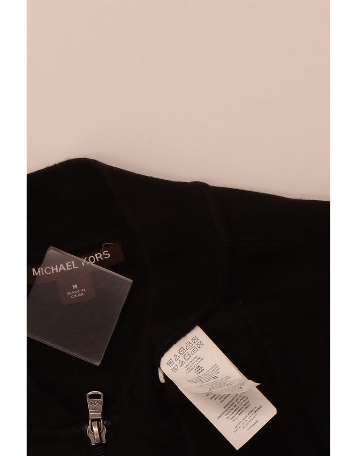 MICHAEL KORS Veste de Survêtement Graphique Homme Noir Moyen Coton
