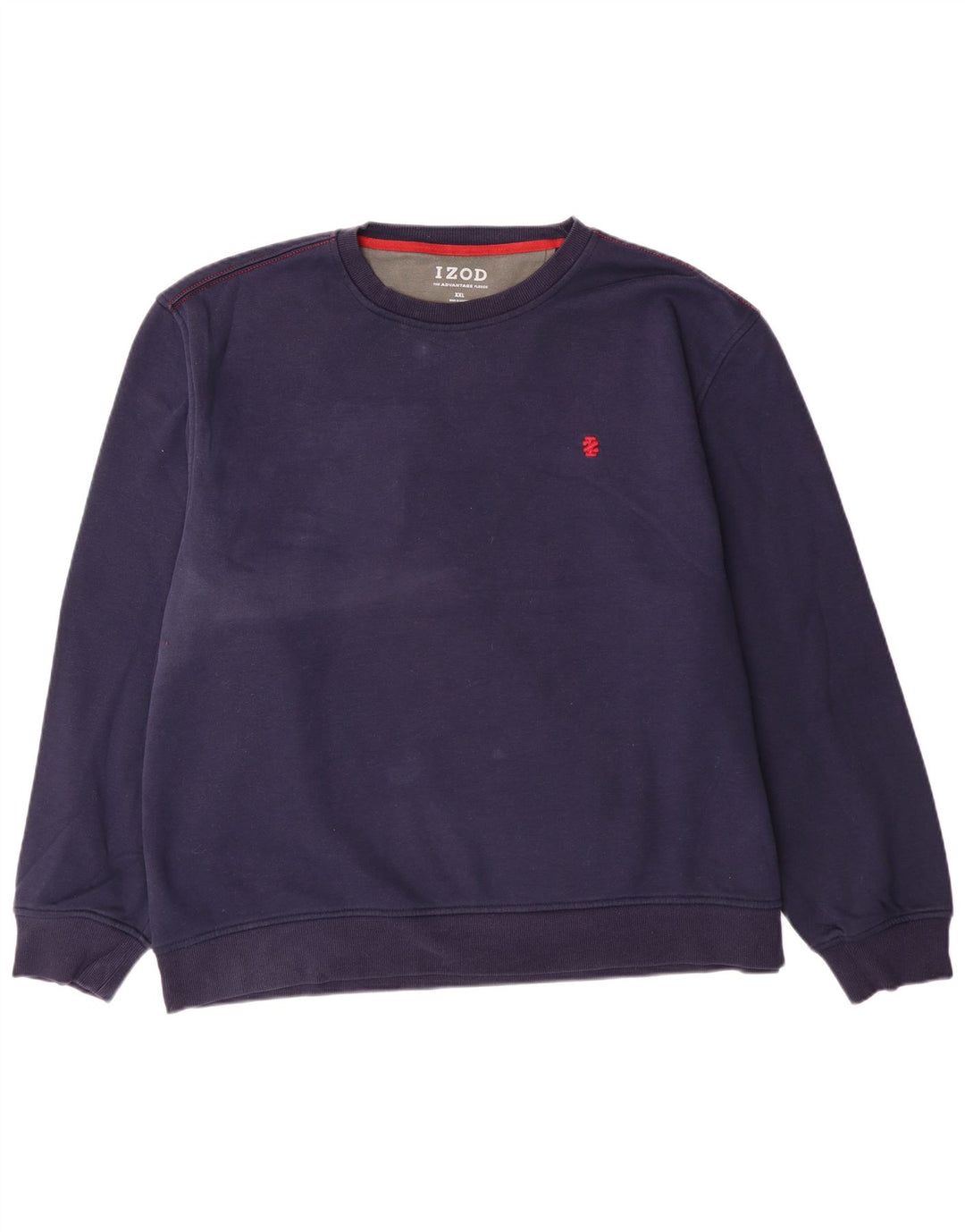 Izod Sweat-shirt pour homme en polyester bleu marine 2XL