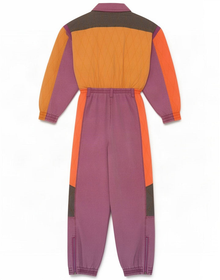Lutha Combinaison de ski graphique pour femme UK 10 Small Multicolore Colourblock