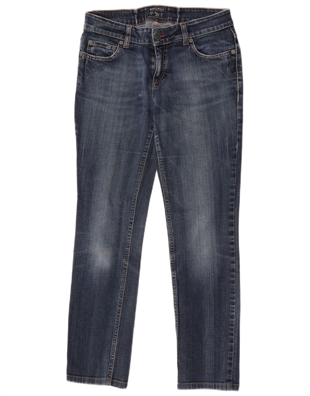 Woolrich Jean Slim Femme W28 L28 Bleu