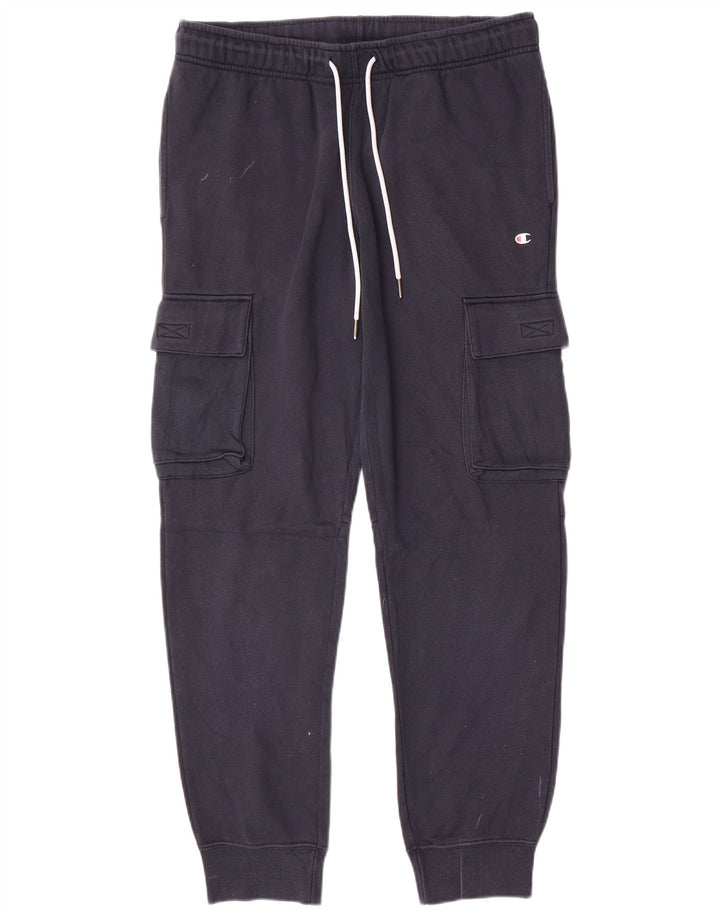 CHAMPION Pantalon de Survêtement Cargo Homme Pantalon de Jogging Large Bleu Marine