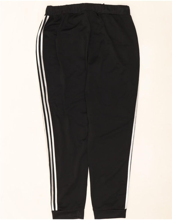 Adidas Pantalon de survêtement pour femme Joggers UK 20/22 XL Noir Polyester
