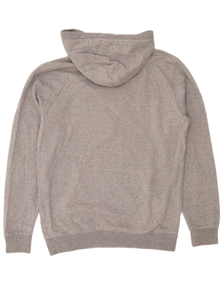 Vans Pull à capuche graphique homme gris moyen coton