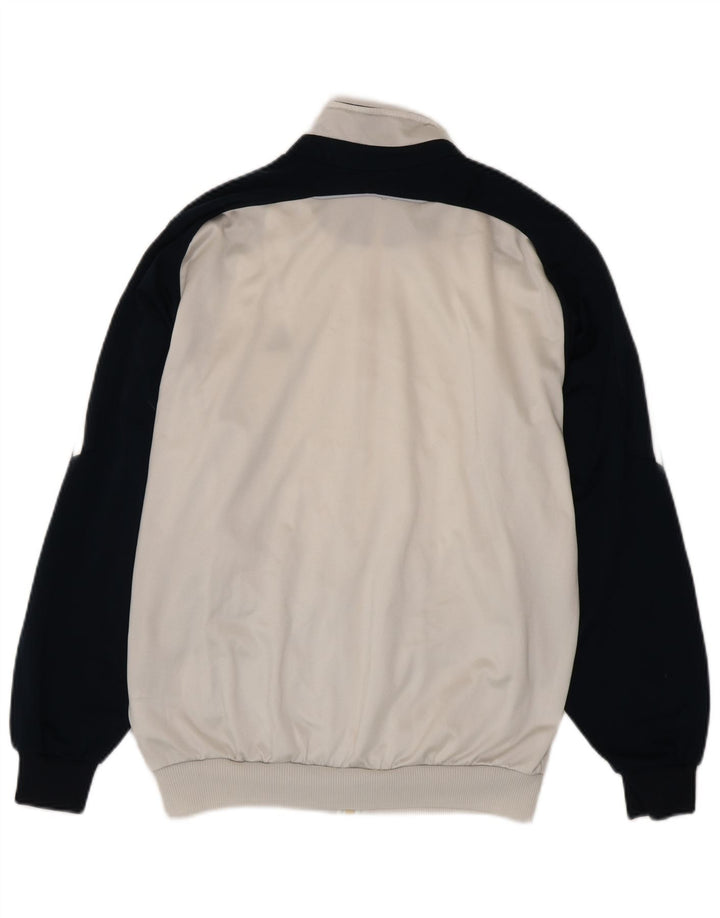 Adidas Veste de survêtement pour homme UK 38/40 Blanc moyen Colourblock