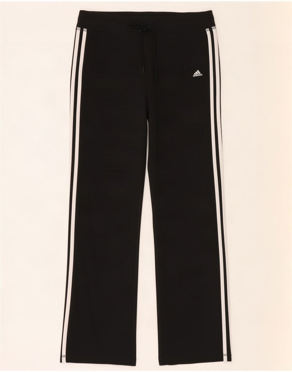 Adidas Pantalon de survêtement pour femme UK 12/14 Medium Noir Polyester