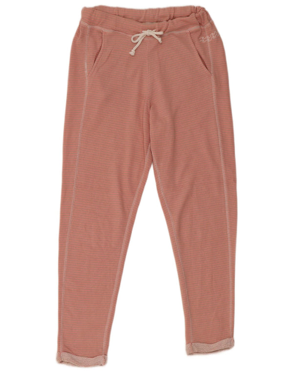 Billabong Pantalon de survêtement pour femme Joggers US 8 Medium Pink Pinstripe