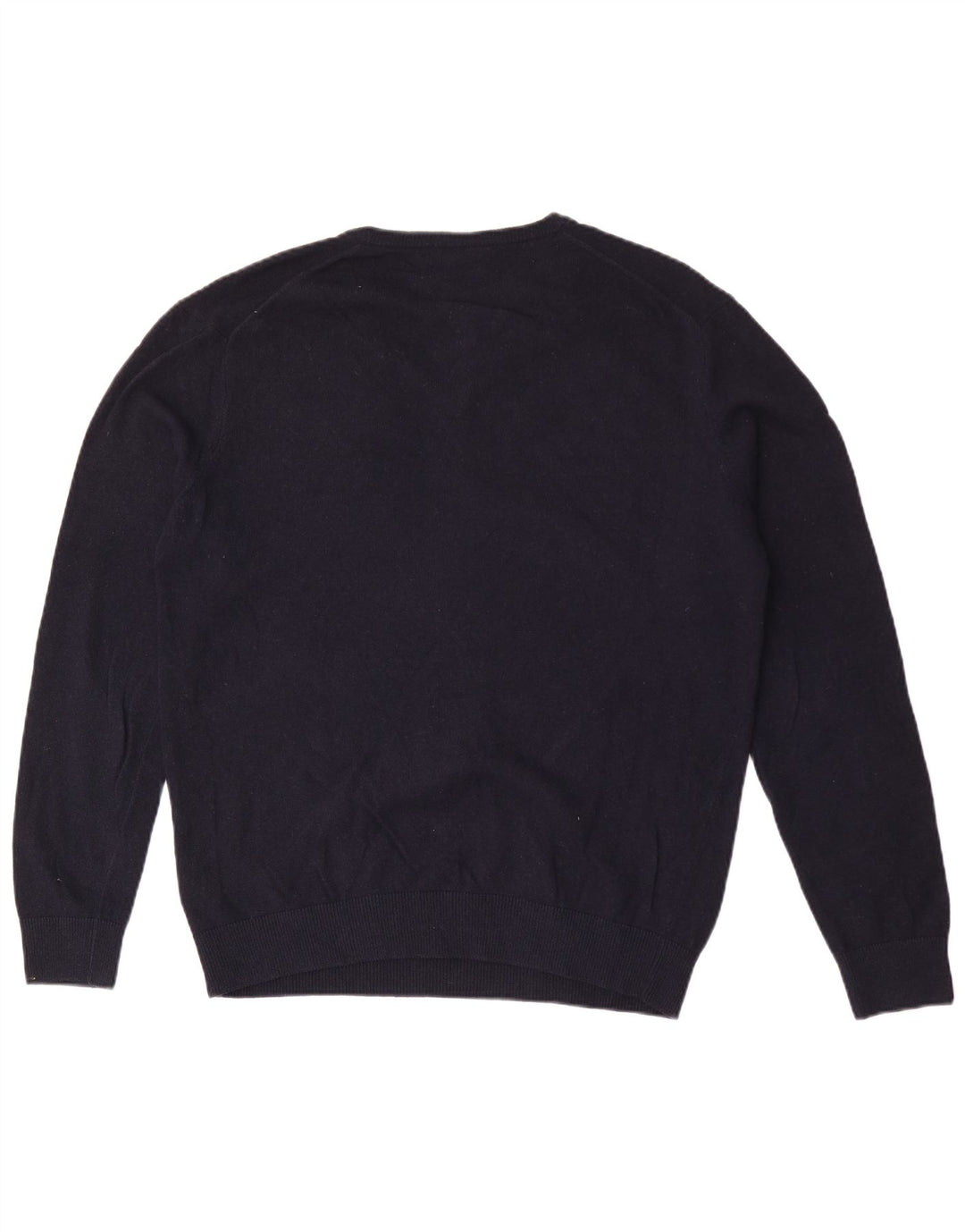 Lacoste Homme Col V Pull Pull Taille 5 Grande Laine Bleu Marine