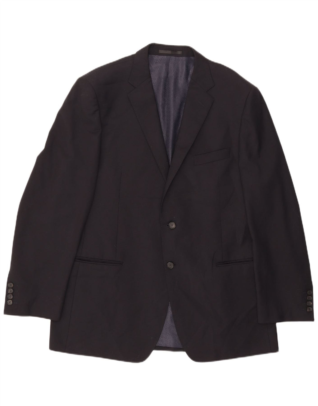 Marks & Spencer Veste blazer autographe à 2 boutons pour homme UK 44 XL Bleu marine