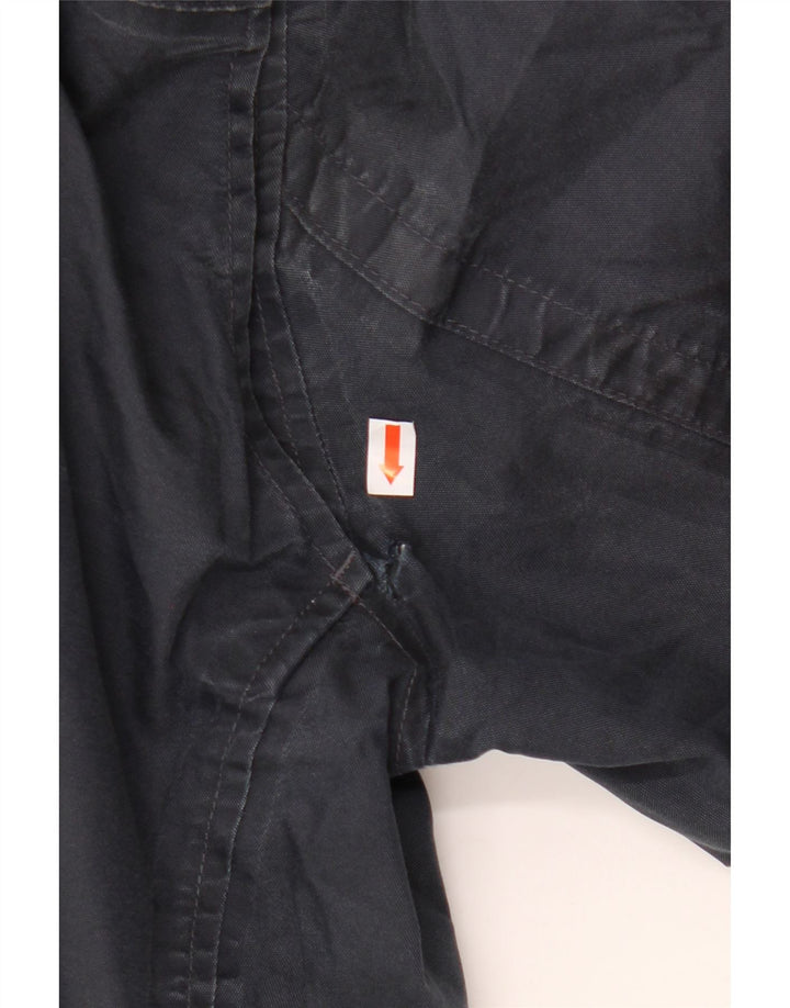 TIMBERLAND Veste Parka à capuche pour homme UK 40 Large Bleu Marine Coton