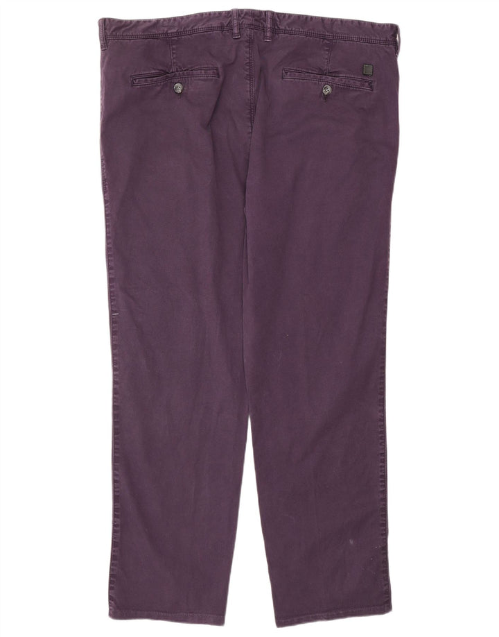 HUGO BOSS Pantalon Chino Droit Coupe Regular Homme W38 L30 Violet