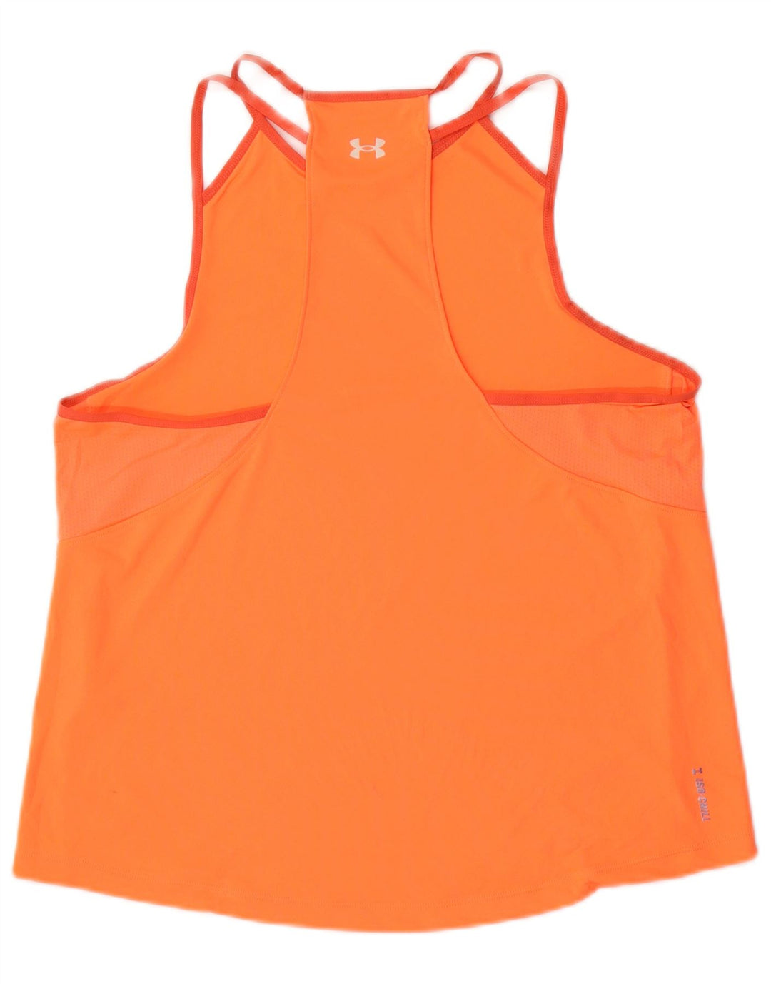 Under Armour Débardeur Femme UK 14 Large Orange Polyester