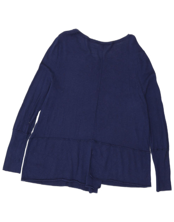 Phase Eight Pull col bateau pour femme UK 16 Large Bleu marine Viscose
