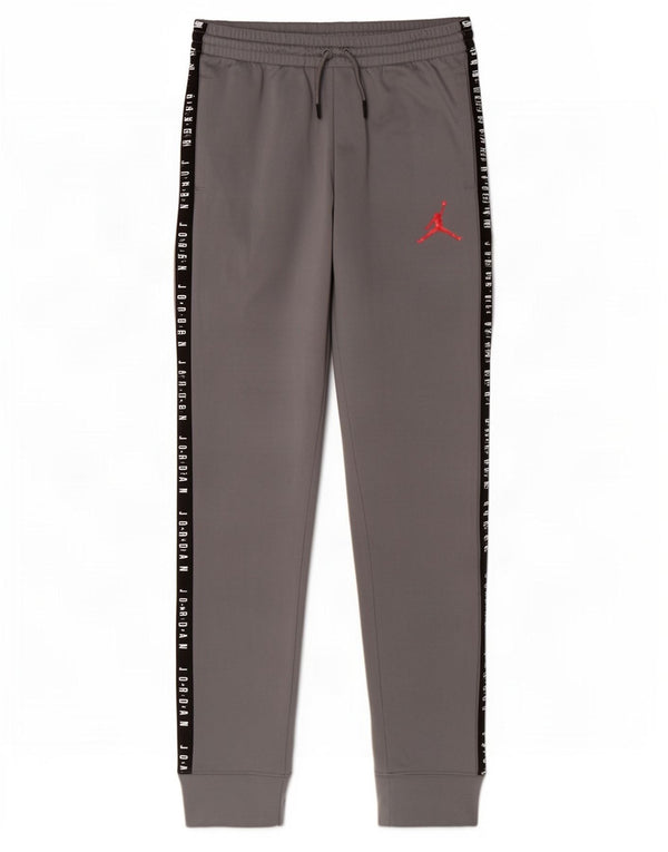 Jordan Pantalon de survêtement pour garçon 12-13 ans Large Gris Colorblock