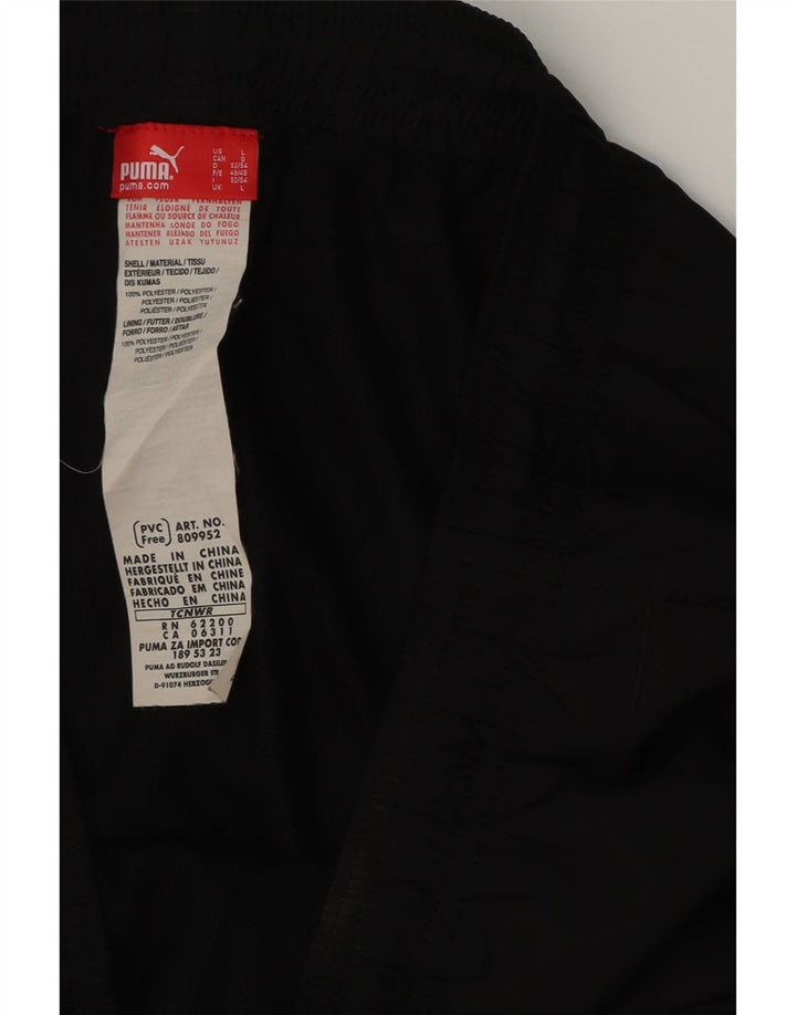 PUMA Pantalon de Survêtement Capri Homme Noir Large Polyester