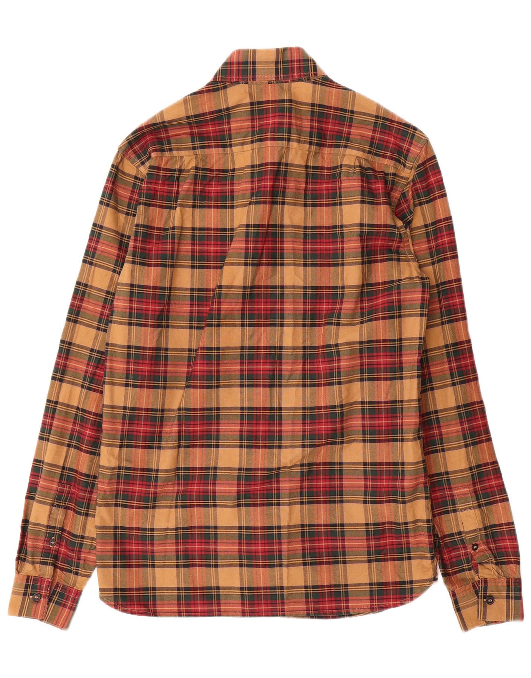 Fred Perry Chemise Homme Petit Carreau Marron Coton