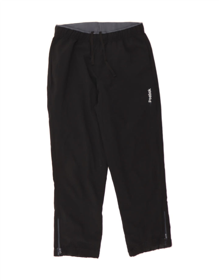 REEBOK Mens Tracksuit Trousers Small Black Polyester Vintage Reebok and Second-Hand Reebok from Messina Hembry 