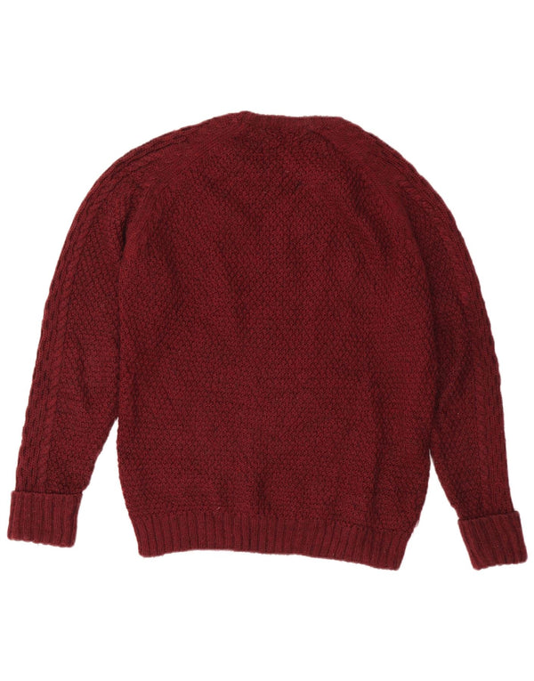 ZARA Pull ras du cou pour homme XL Marron