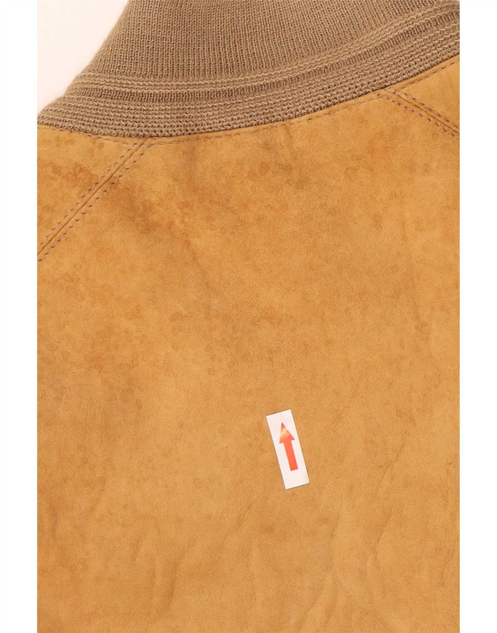 Jean Jacques Veste en daim pour homme EU 48 Cuir marron moyen