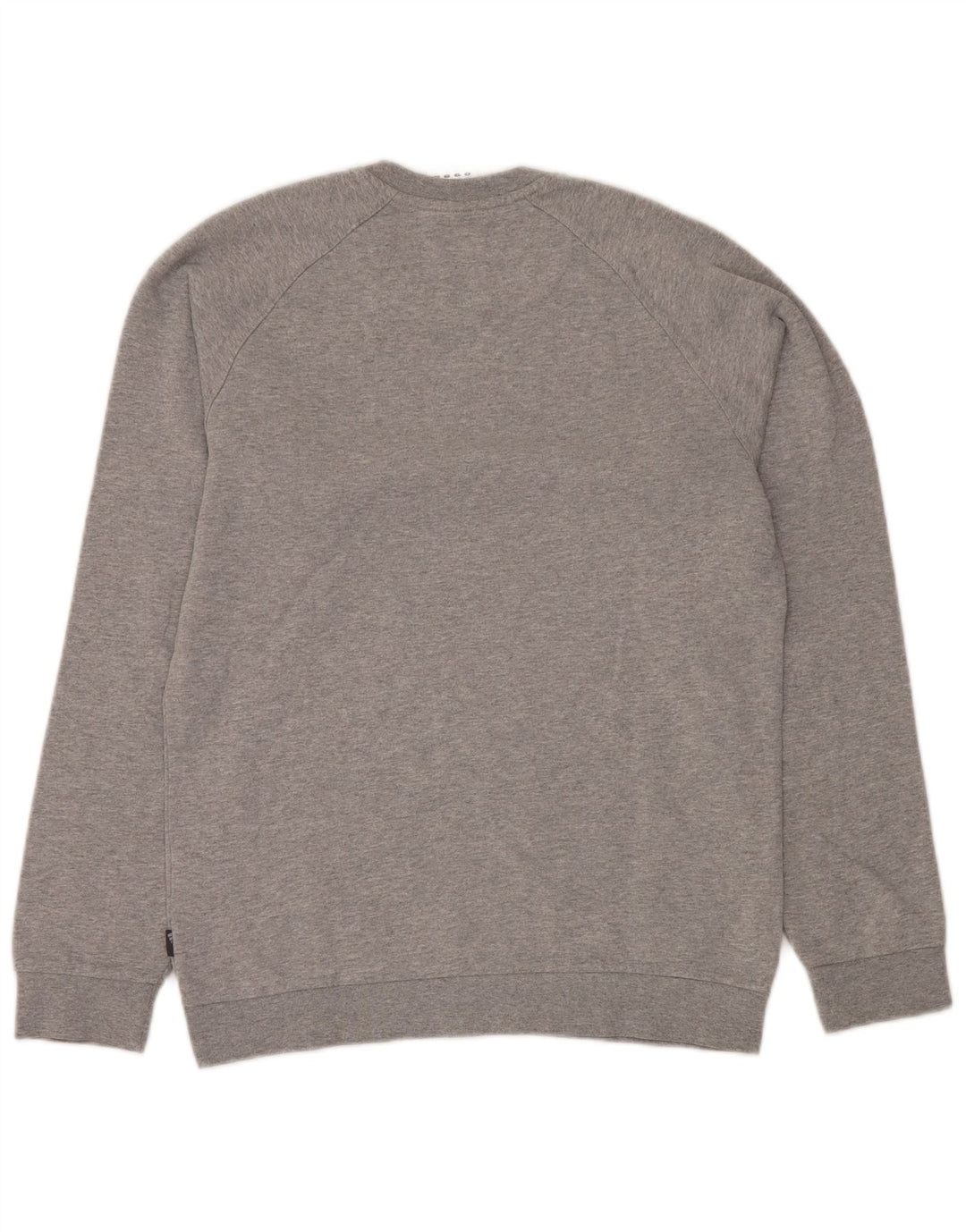 ADIDAS Sweat-shirt pour hommes, petit, gris, coton