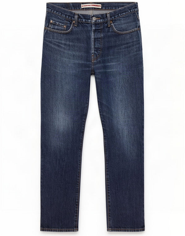 Carrera Jean droit pour homme IT 48 Medium W33 L29 Bleu Coton