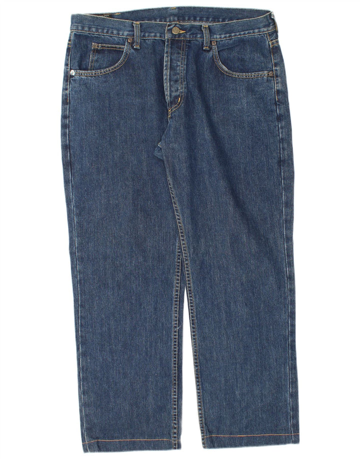 Lee Jean droit Seattle W36 L28 homme bleu coton