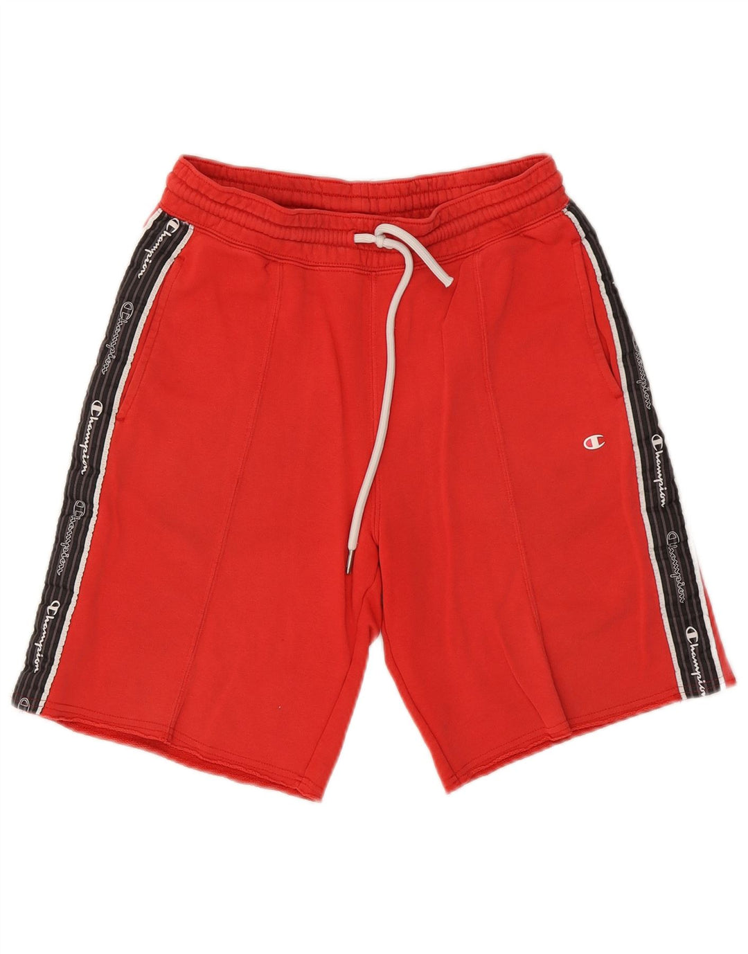 Champion Short de Sport Graphic Homme Petit Rouge Colourblock