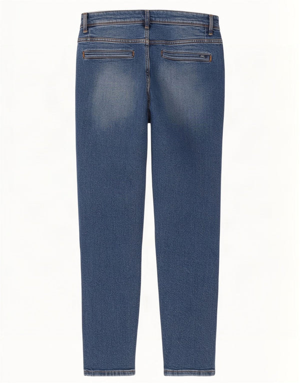 Zara Jean skinny vieilli pour homme EU 38 Small W30 L30 Bleu