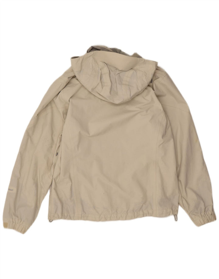 The North Face Veste de pluie à capuche pour femme UK 14 Nylon vert moyen