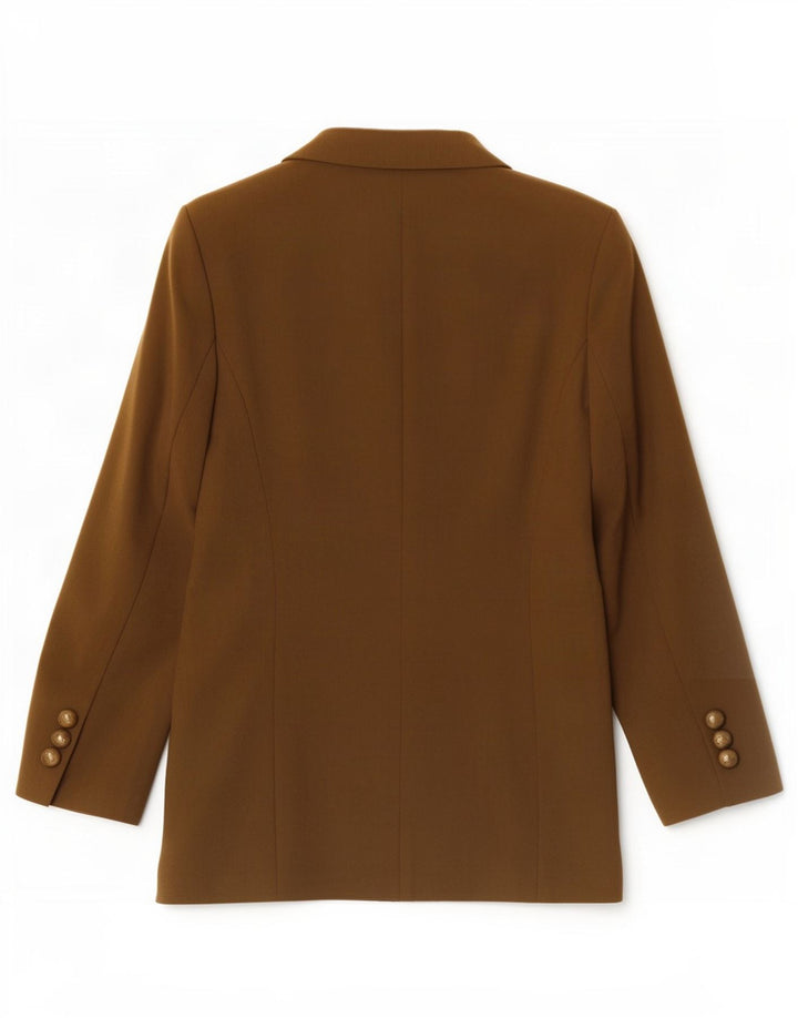 Choice by Danwear Veste blazer à 2 boutons pour femme UK 10 Petit Kaki Polyester