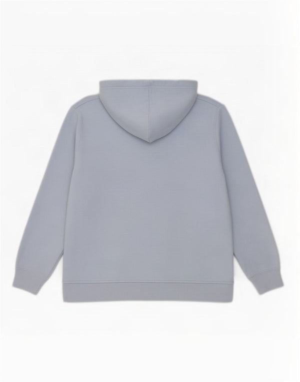 Marks & Spencer Pull à capuche zippé pour femme UK 16 Grand coton bleu