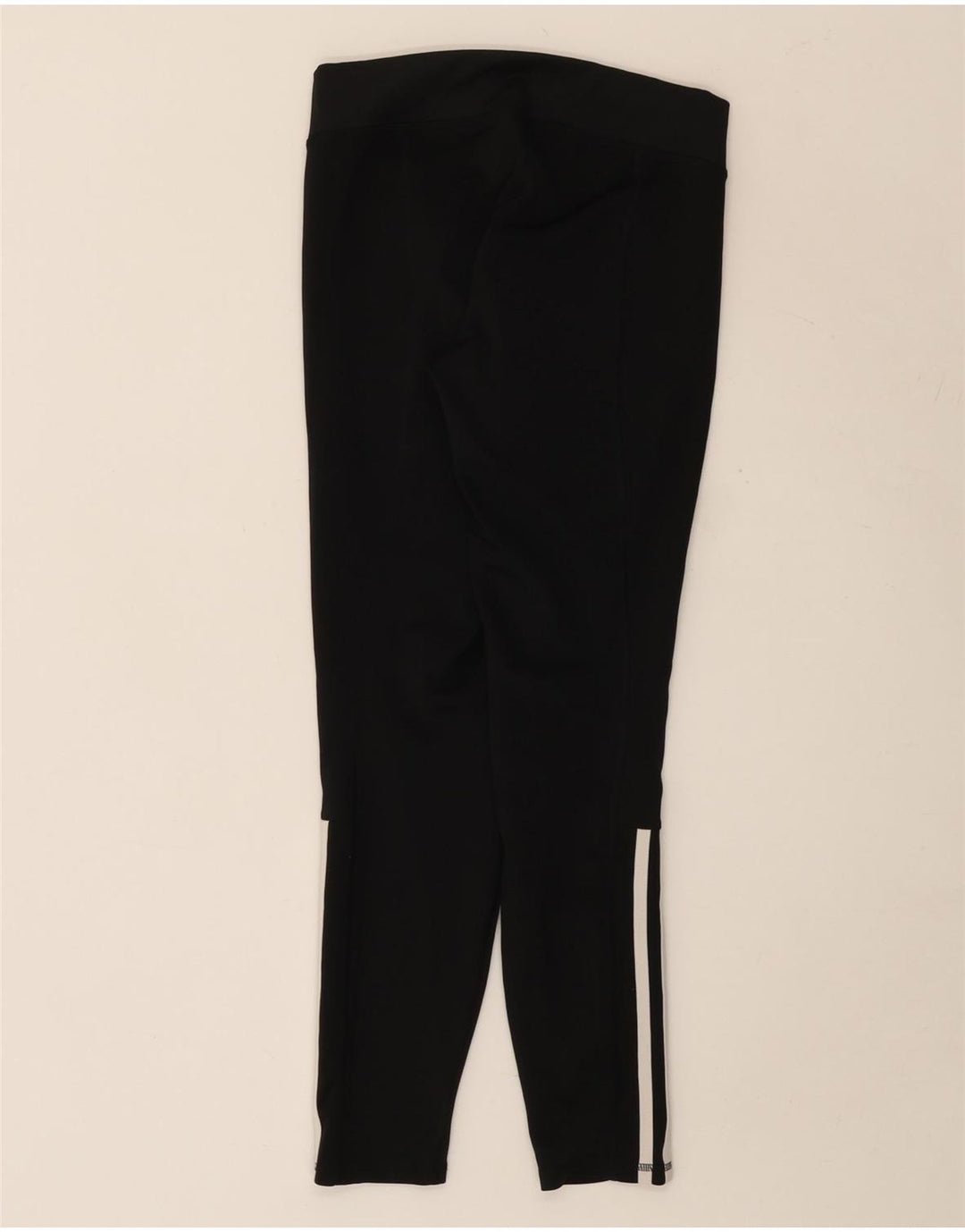 Adidas Leggings Femme UK 8/10 Petit Noir Polyester