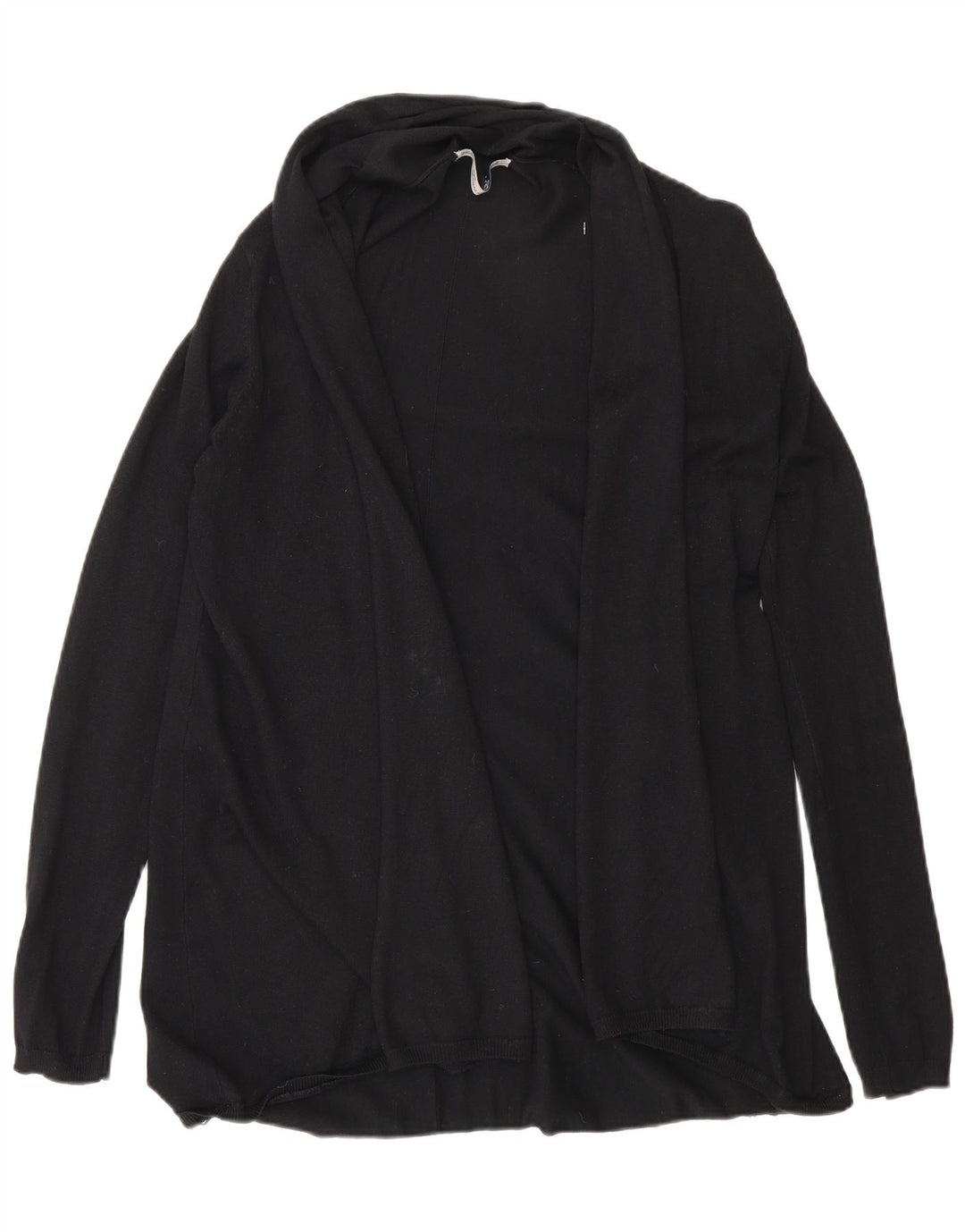 Zara Cardigan ouvert pour femme UK 12 Noir moyen