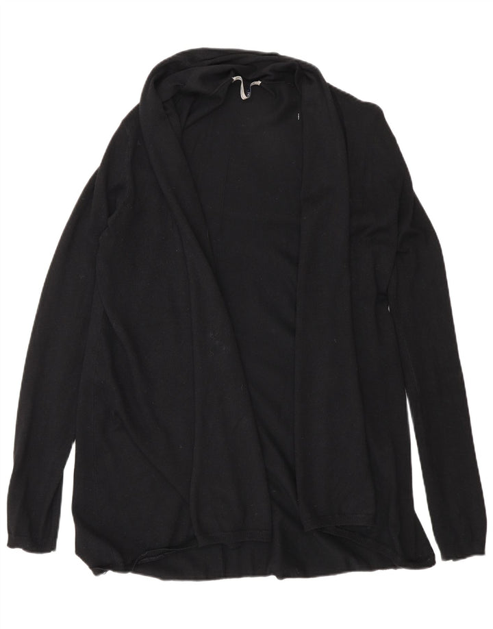Zara Cardigan ouvert pour femme UK 12 Noir moyen