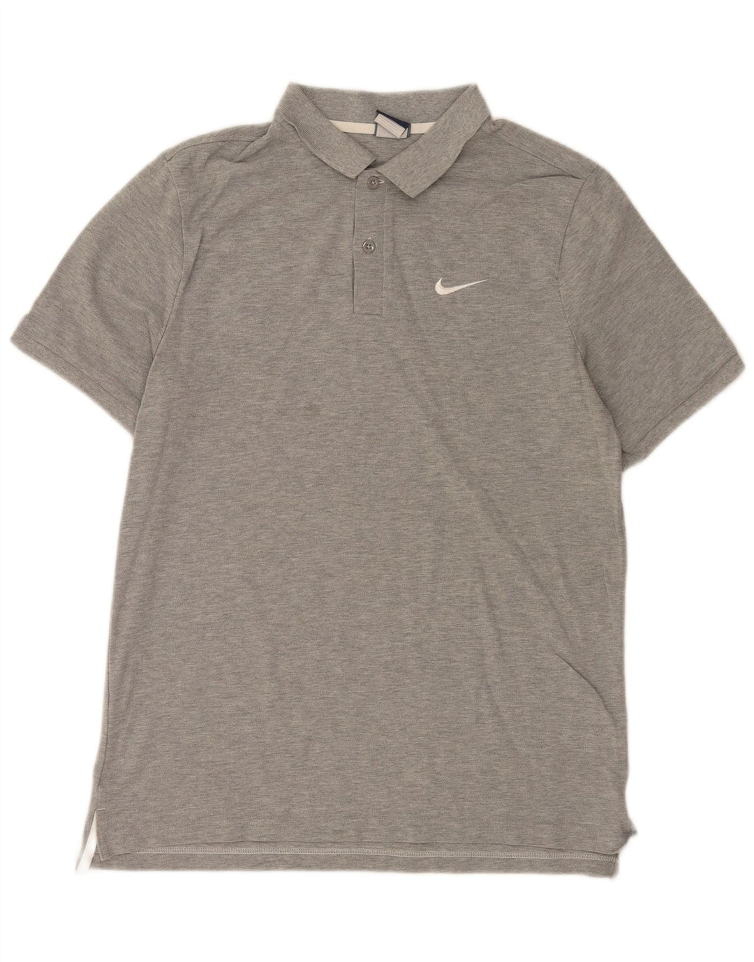 Nike Polo Homme Grand Gris Moucheté Coton