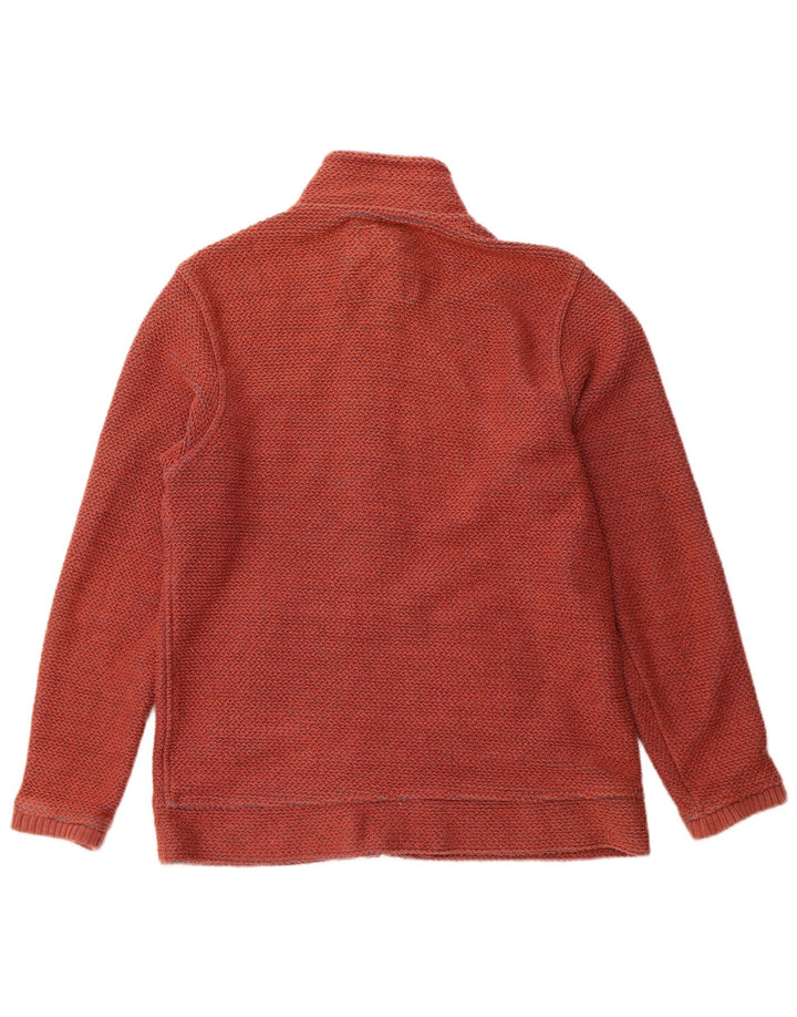 WEIRD FISH Veste de Survêtement Homme Petit Rouge Coton