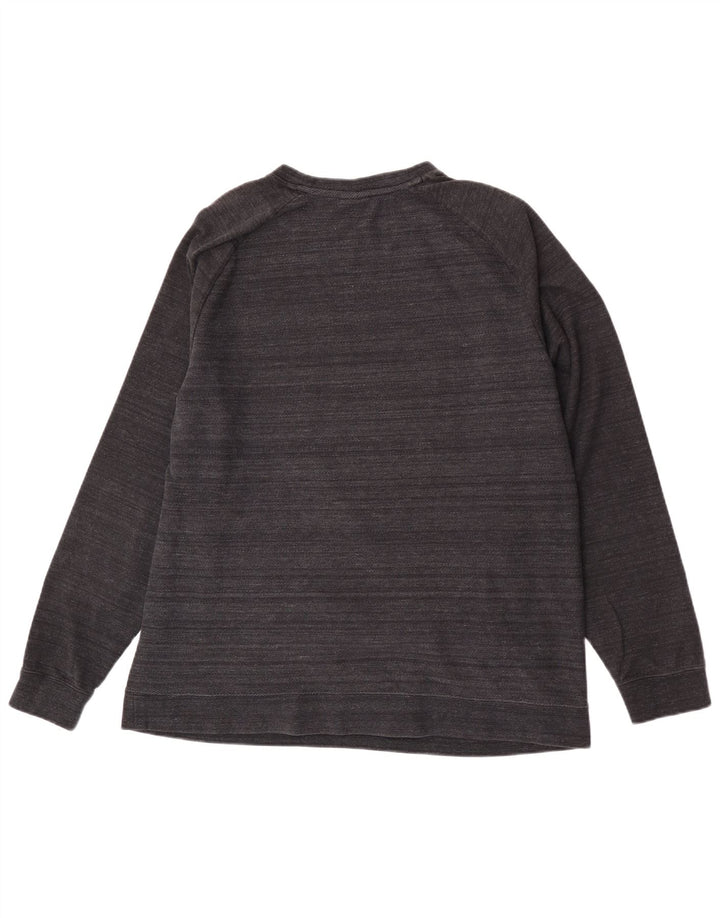 Nike Homme Sweatshirt Jumper XL Noir Moucheté Coton