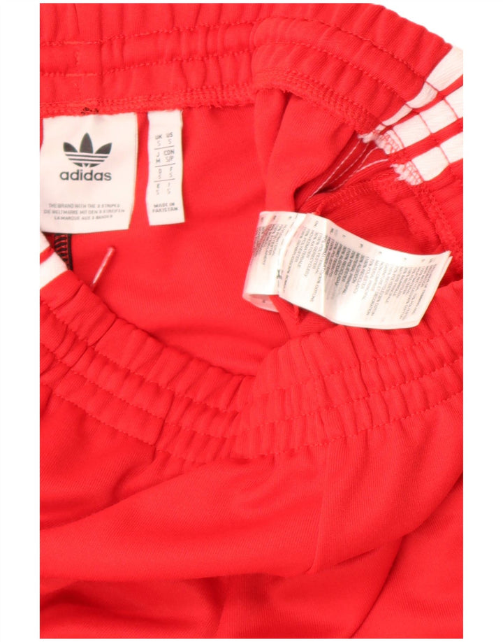 Adidas Pantalon de survêtement pour homme Pantalon de jogging Petit Rouge Polyester