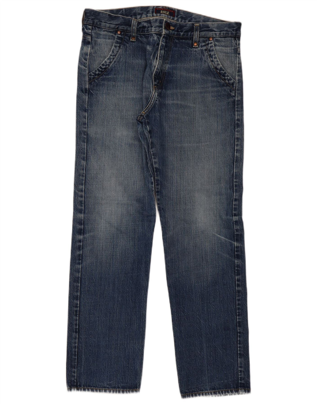Rifle Jean droit homme W34 L31 bleu