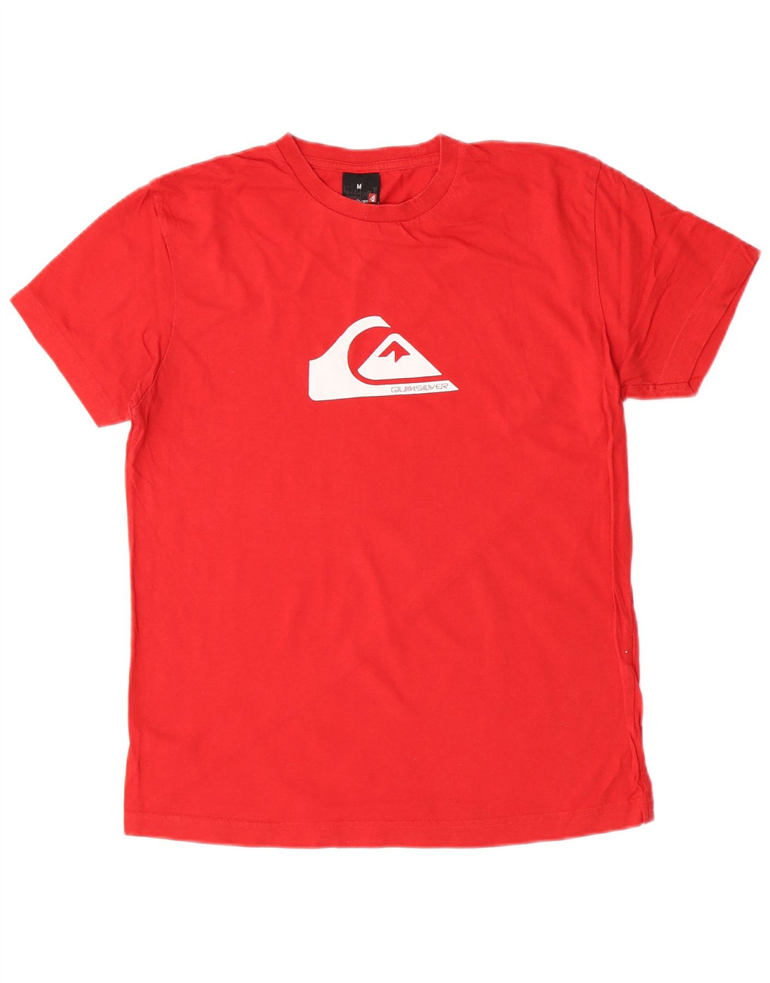 Quiksilver T-Shirt Graphique Homme Rouge Moyen