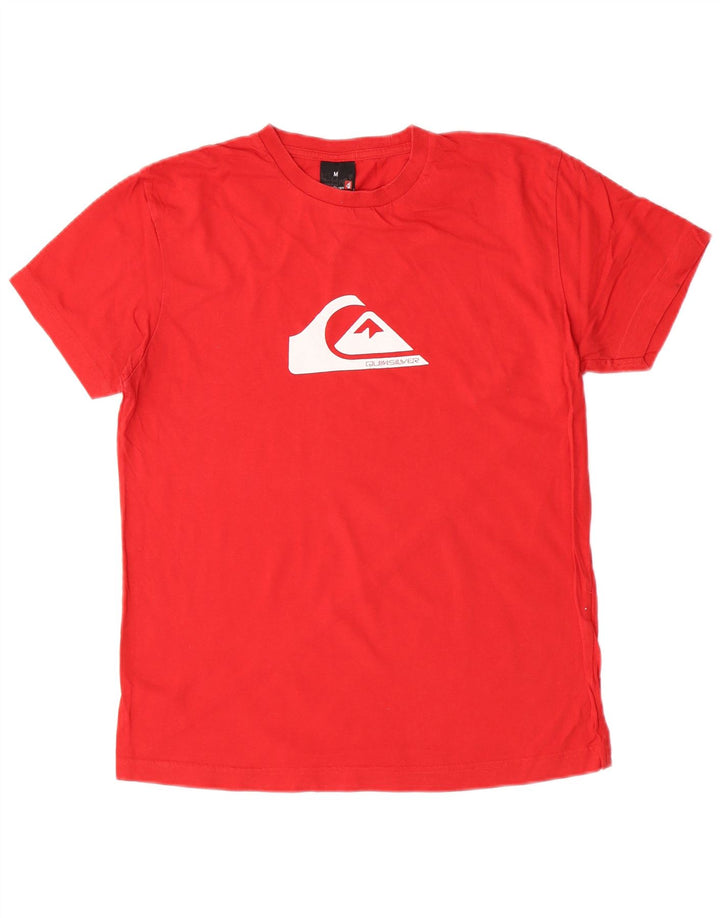 Quiksilver T-Shirt Graphique Homme Rouge Moyen
