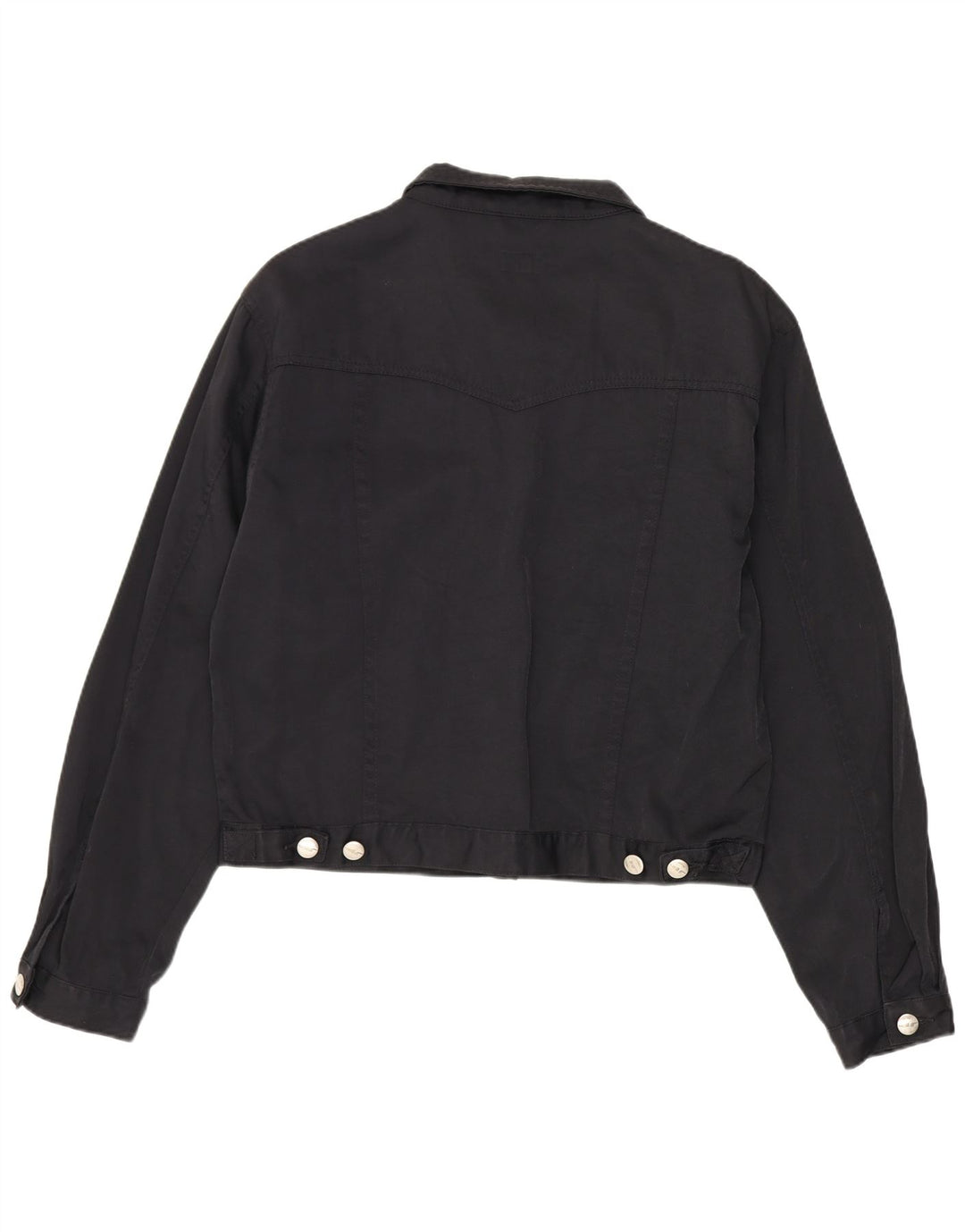 JP COLLECTION Veste Bomber Courte Femme EU 40 Nylon Noir Moyen