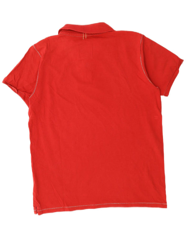 Think Pink Polo Homme XL Rouge Coton