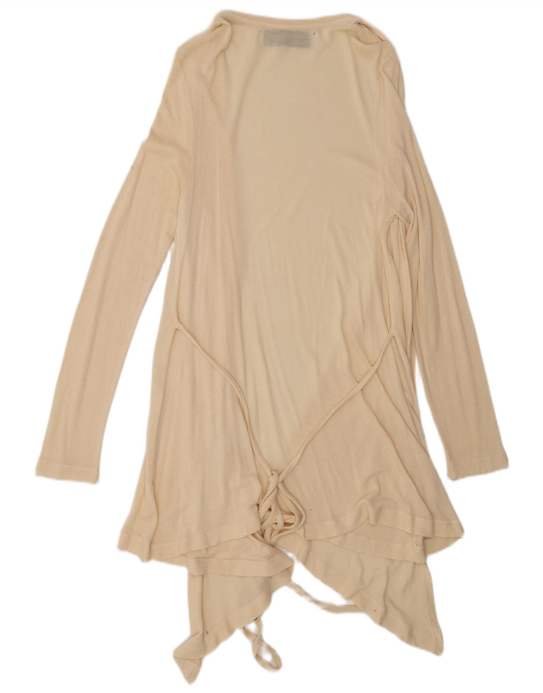 Zara Cardigan long pour femme UK 12 Beige moyen