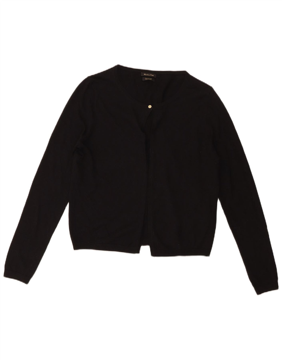 Massimo Dutti Cardigan pour femme UK 14 Noir moyen