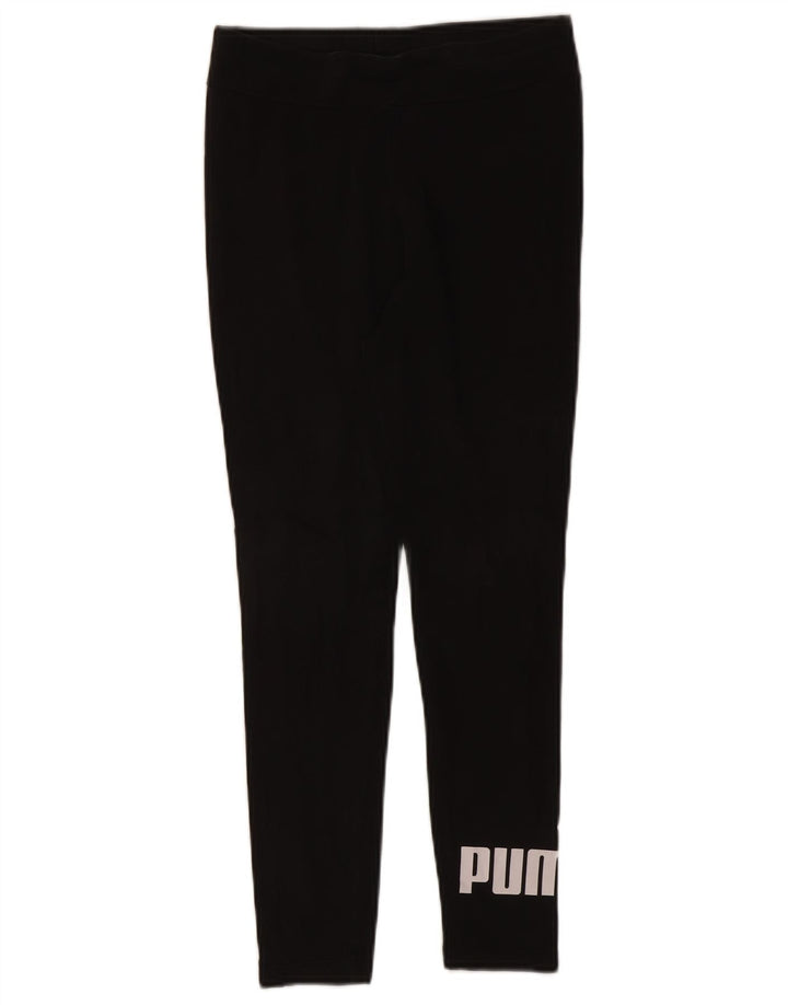 Puma Legging graphique pour femme UK 44 Coton noir moyen