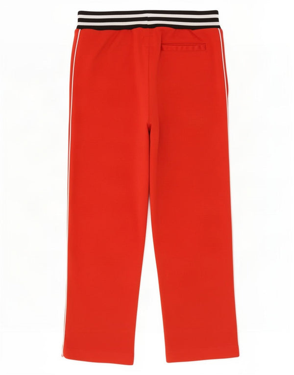 Adidas Pantalon de survêtement court pour femme UK 10 Petit coton rouge
