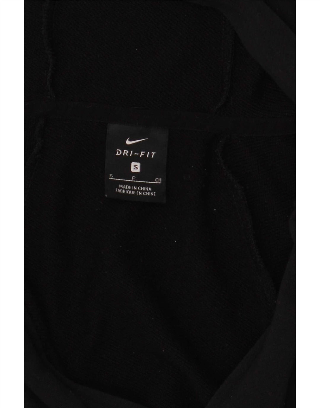 Nike Dri Fit Zip Sweat à capuche pour homme Noir Taille S