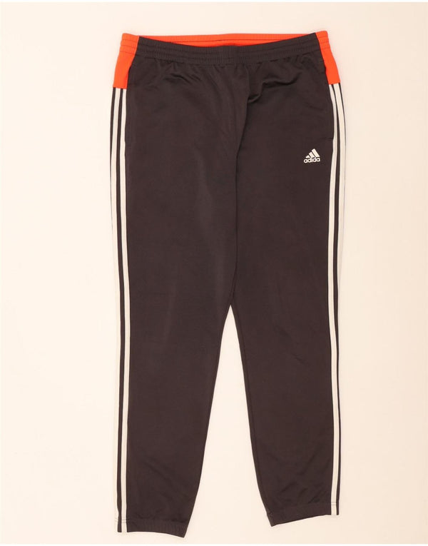 Adidas Pantalon de survêtement pour homme UK 44/46 Large Gris Colorblock